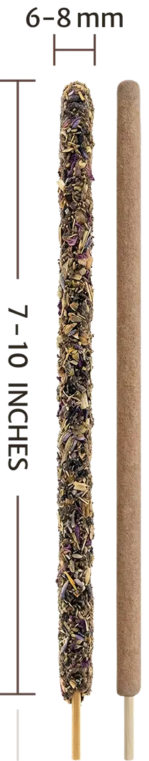 Handcrafted incense sticks