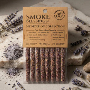 Lavender Ash Incense Sticks retail pack of 8 hand-rolled sticks