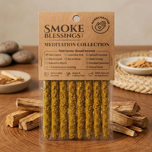 Pure Palo Santo Incense Sticks retail pack of 8 hand-rolled sticks